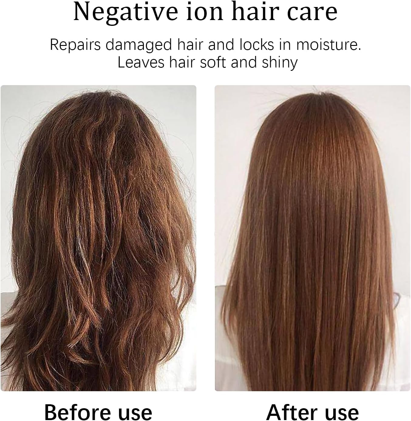 Ceramic Hair Brush – Fast Heating Comb Straightener