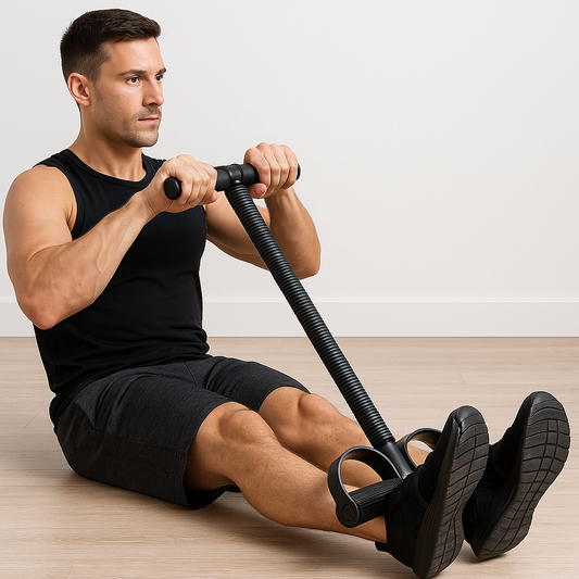 Tummy Trimmer Foot Pedal Resistance Band